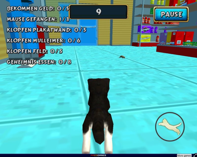Katzen Simulator online spielen Spielesnacks.de