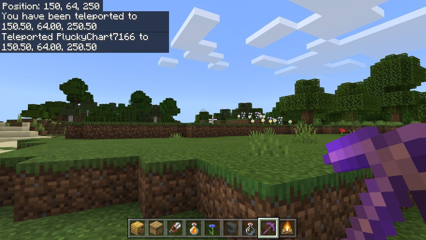 15+ How To Teleport Someone In Minecraft Today | Hutomo