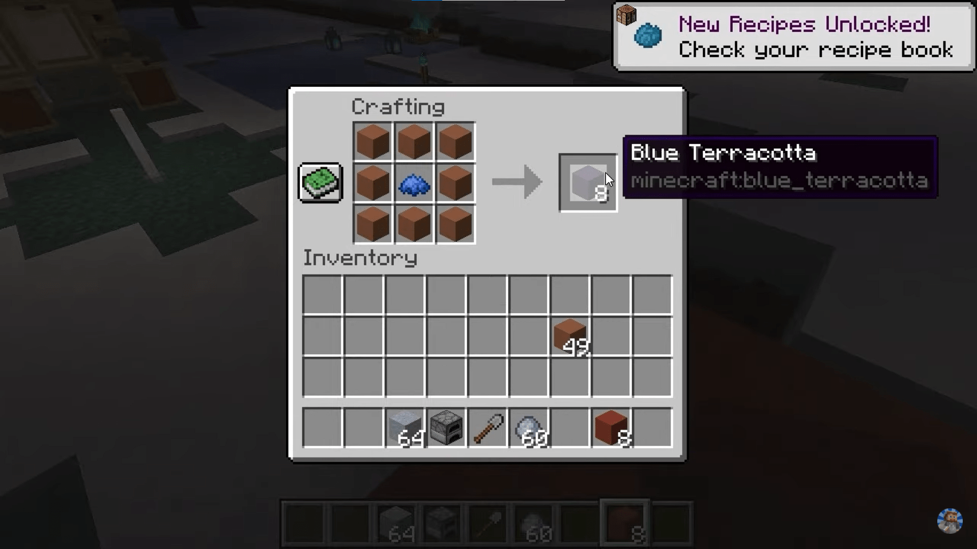 Minecraft Terracotta, How To Get + Crafting Guide
