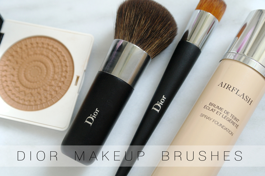 Face brushes by Dior