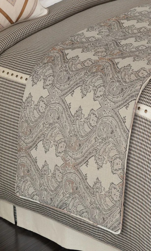 Custom Bed Runners, Scarfs & Bedspreads in Any Size I King Queen Double