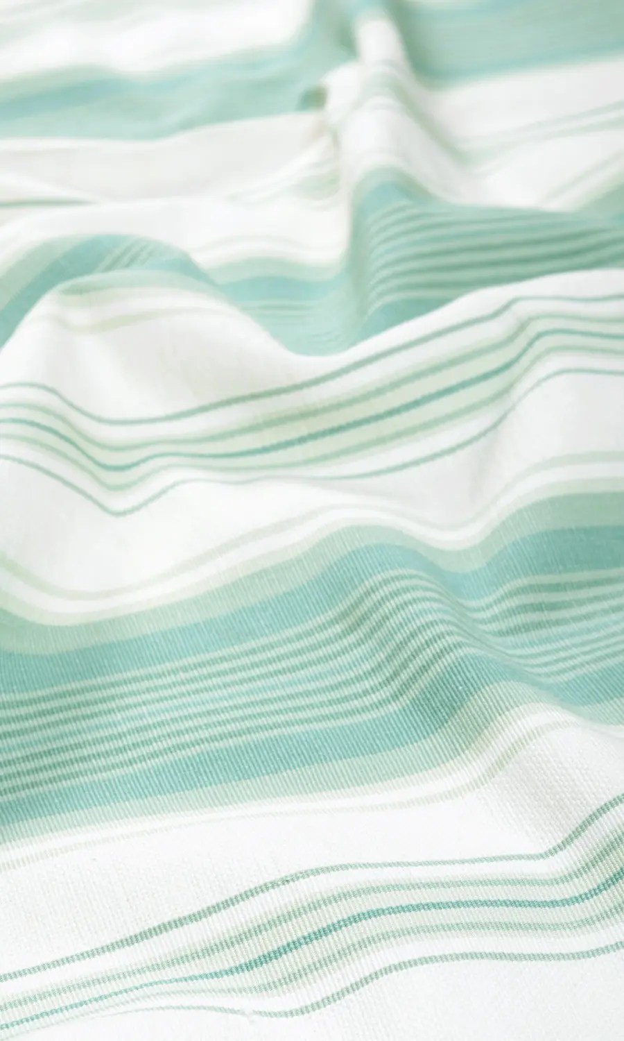 Striped Curtains Online I Sea Green/ Seafoam Green/ Foam White I Spiffy