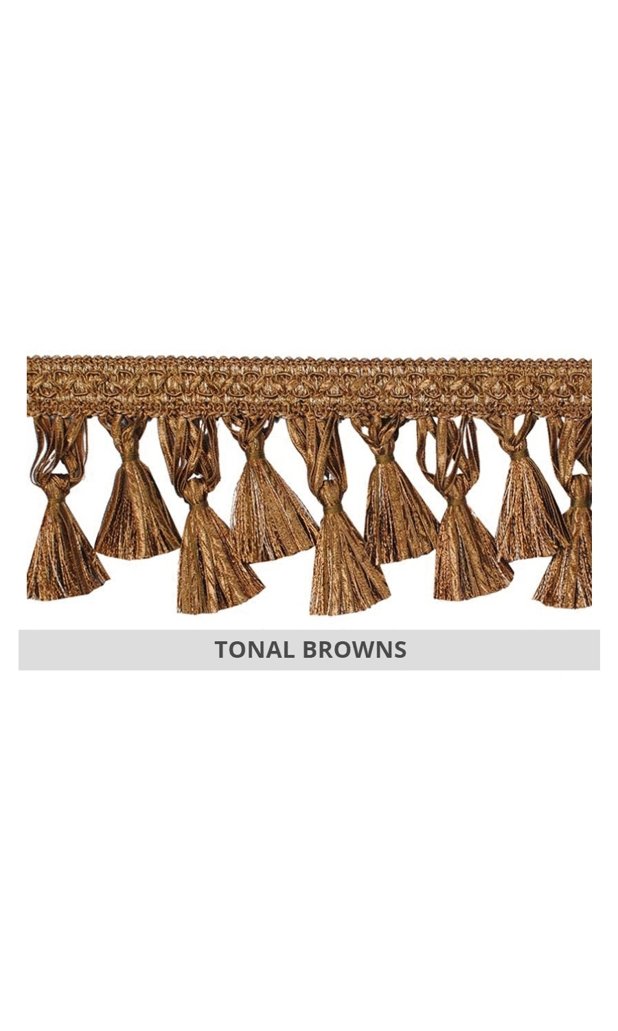 Custom Curtains and Drapes with Decorative 'Agen' Tassel Trim I Spiffy