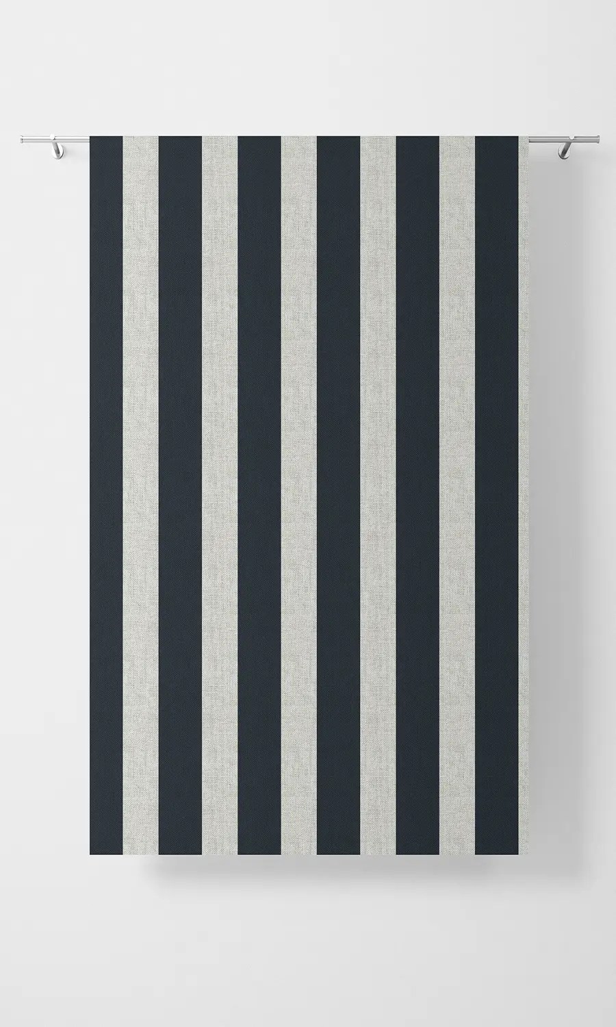 Striped Print Window Curtains Online I Blue/ White I Spiffy Spools