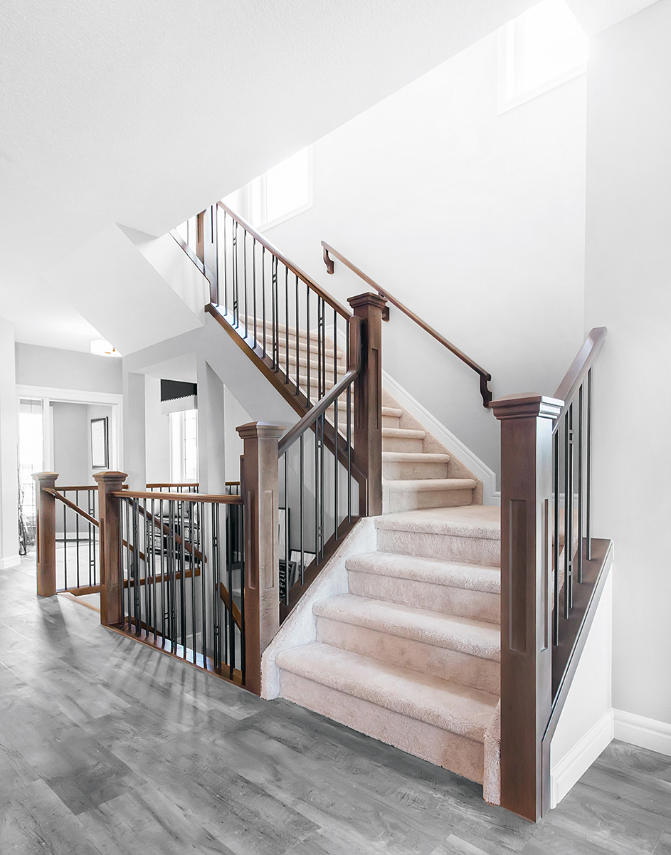 Stair and Railing in Edmonton, Alberta Railing/Balustrade