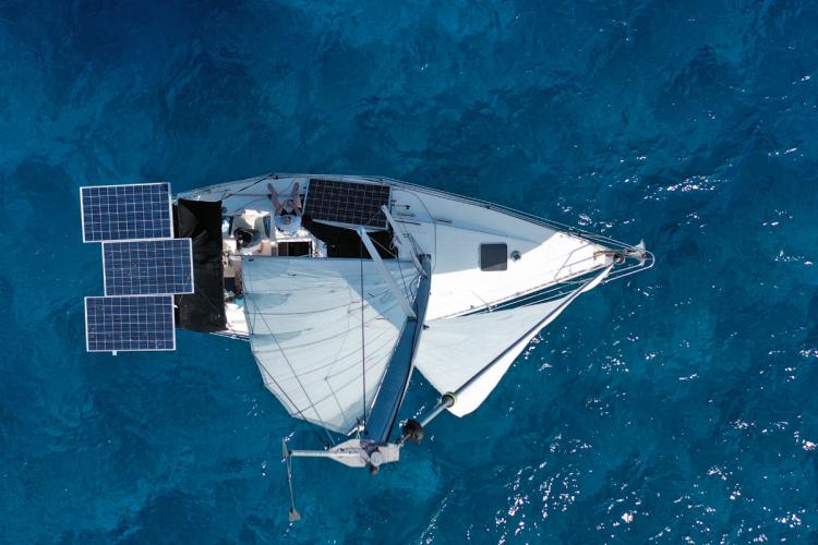 DC Sail Member Chases His Dream of Infinity Sailboat for Cruising