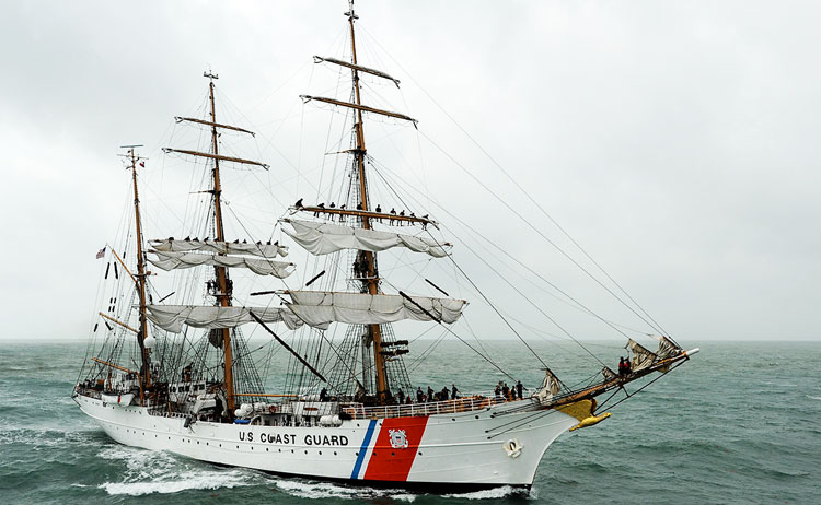 uscg eagle schedule 2023 Interview with USCGC Eagle Captain Matt Meilstrup SpinSheet