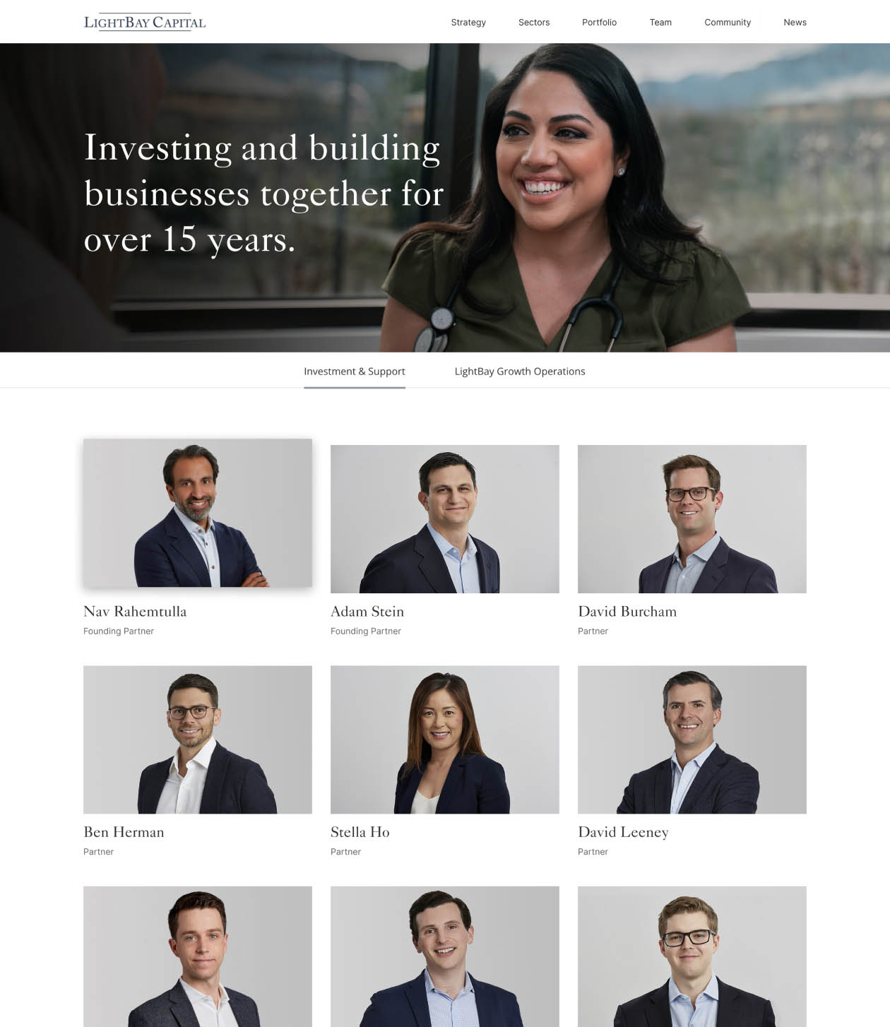 Lightbay Case Study site Strategy & Design Case Study by SPINX Digital