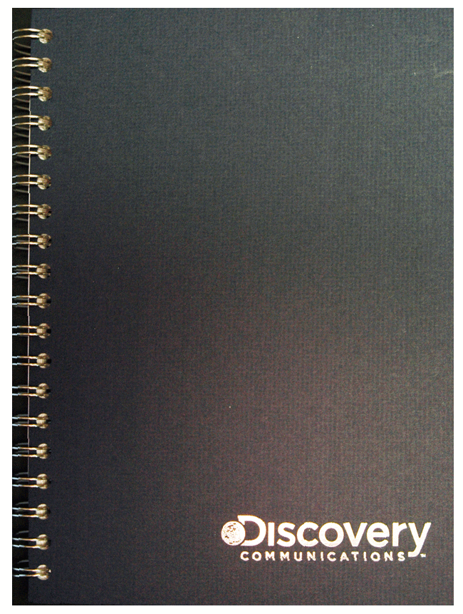 Spiral Notebook, Custom Spiral Notebook Covers, Foil Imprinted Notebooks