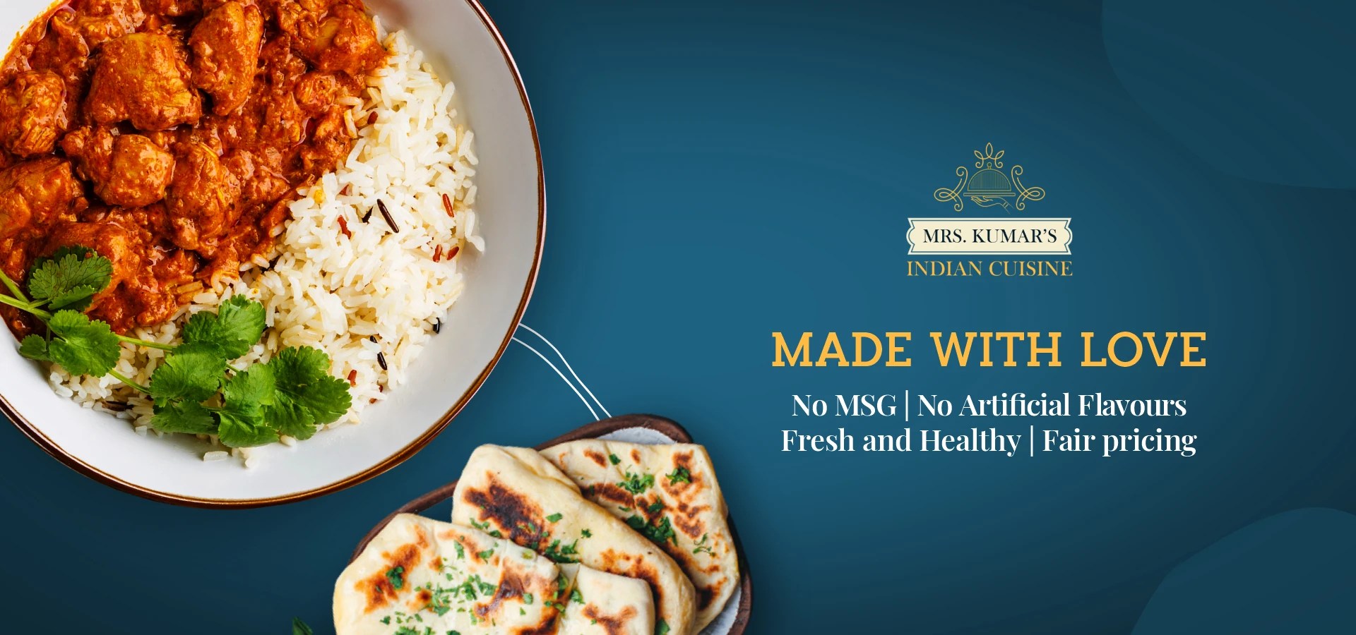 Mrs. Kumar’s Indian Cuisine «  & Mobile App Development Company in India