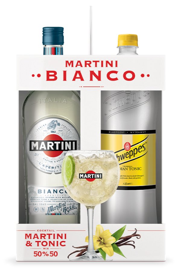 Martini Bianco + Tonic 1.35L Vermuts / aperitīvs