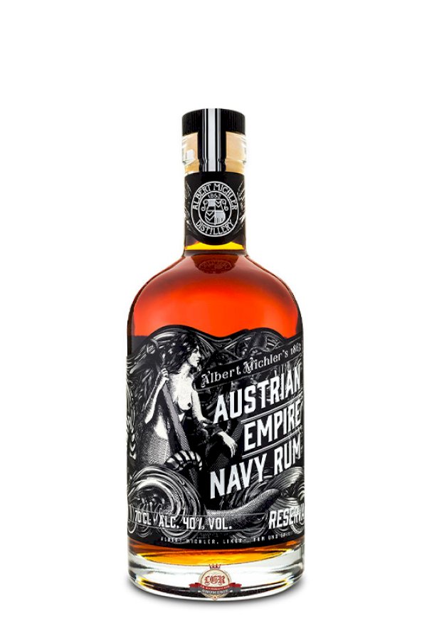 Austrian Empire Navy Rum Reserve 1863 Tube Rum