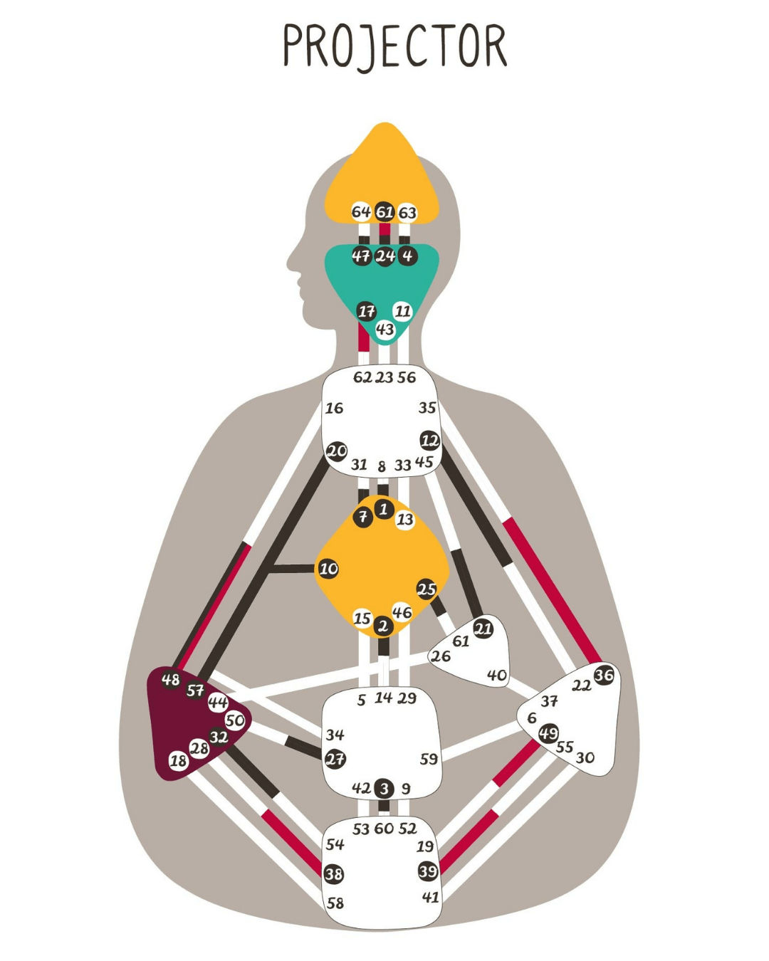 Quad Right Projector Human Design Design Talk