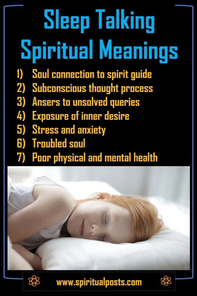 9 Spiritual Meanings of Sleep Talking & Ways to Stop It Spiritual Posts
