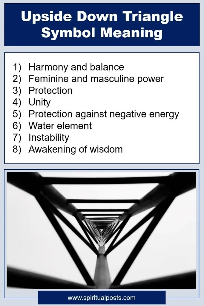 10 Spiritual Meanings of Upside Down Triangle Symbol Spiritual Posts