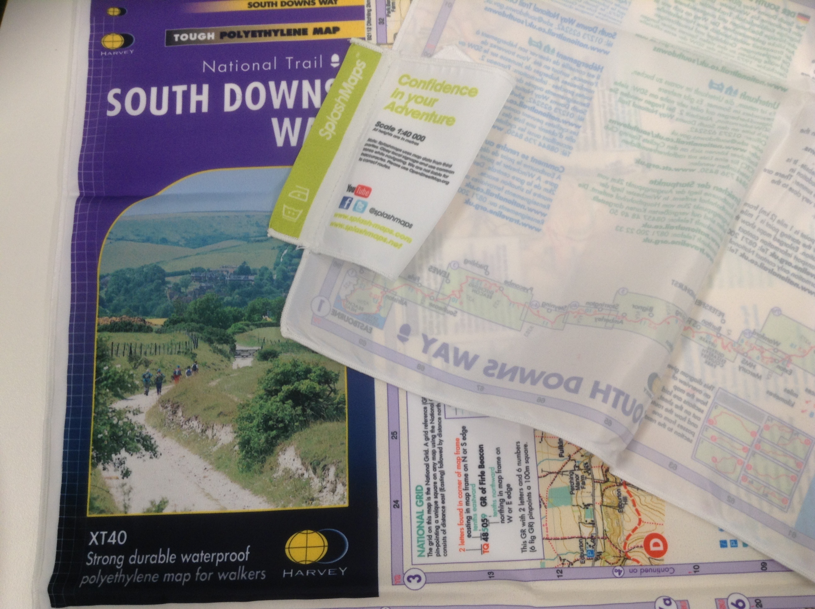 South Downs Way Harvey SplashMap SplashMapsSplashMaps