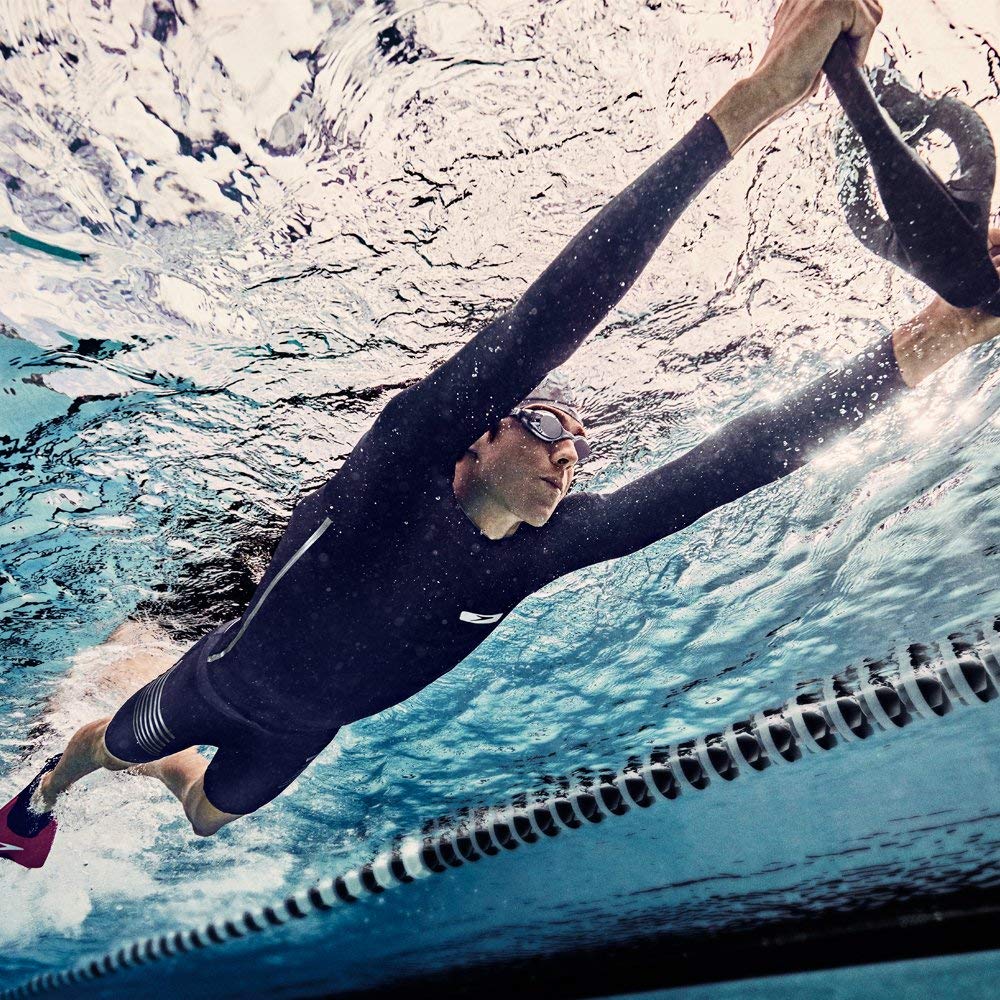 Speedo Switchblade Fin Black/Red Splashables Inc. Everything Swim