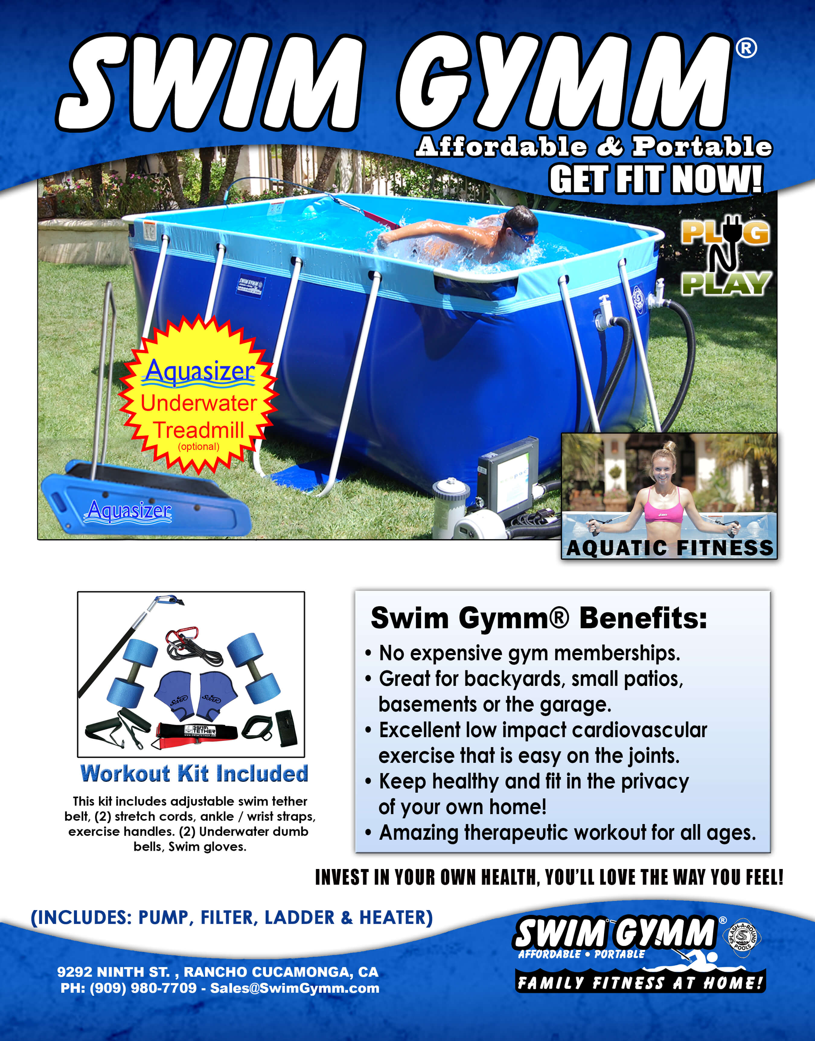 Swim Gymm® SplashARound Pools