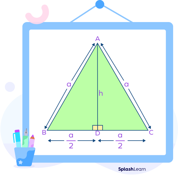 Area of Equilateral Triangle Formula, Derivation & Examples