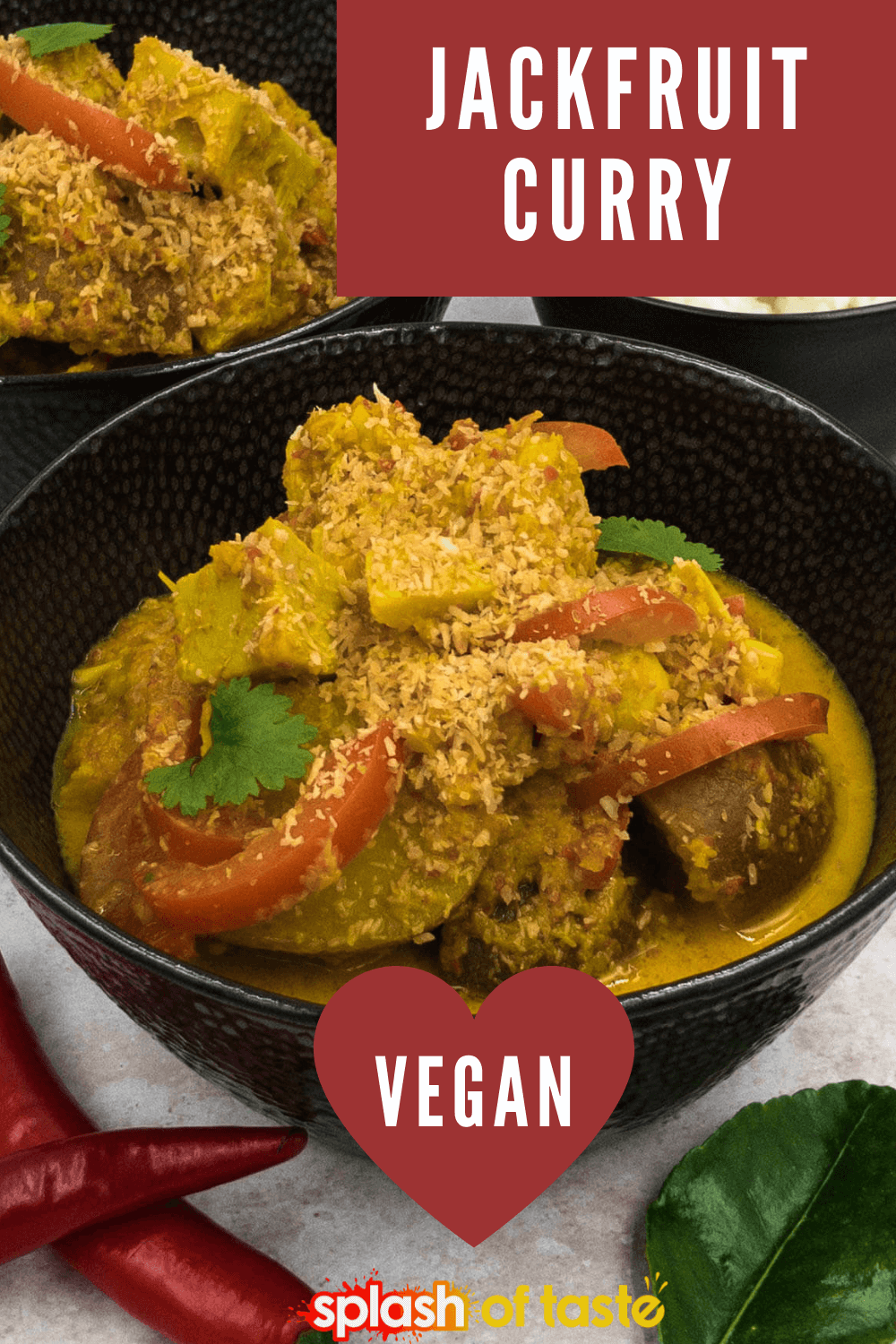 JACKFRUIT RENDANG Splash of Taste Vegetarian Recipes