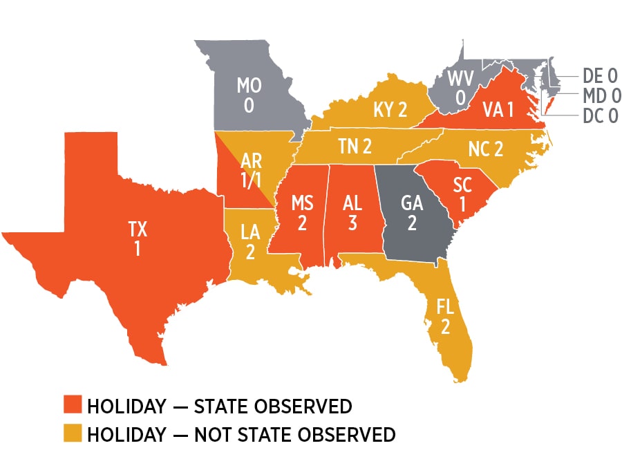 Confederate Memorial Day in the United States Time and Date