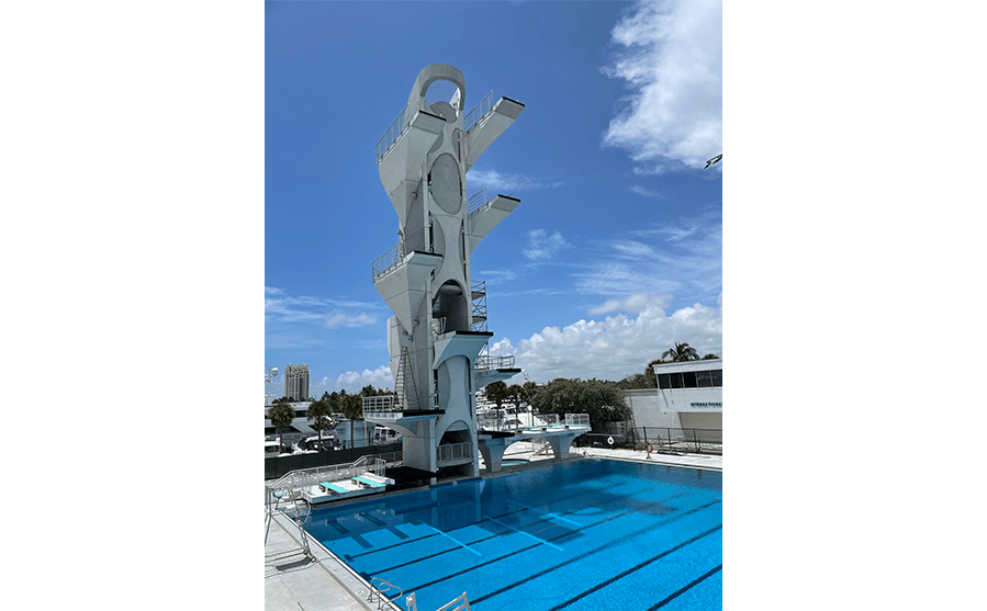 Precast Concrete 27M Dive Tower