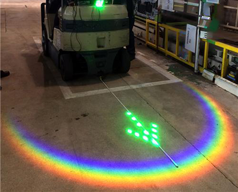 Forklift Arc Safety Light Good choice for Forklift Pedestrian Safety Splink