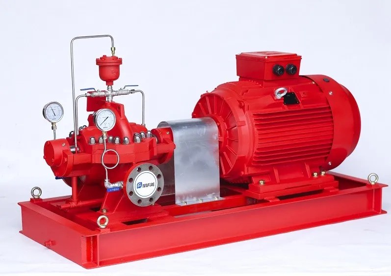 Muliti Functional Split Case Emergency Fire Pump , Split Case Electric