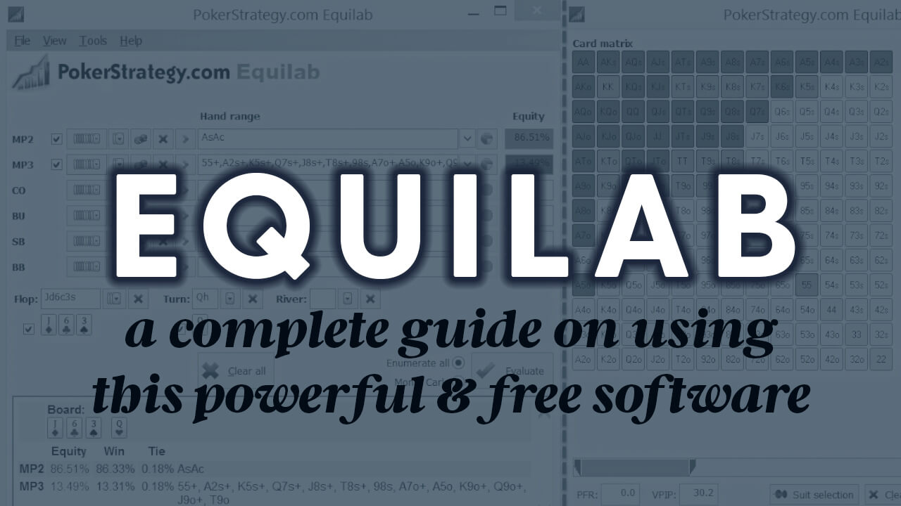 How To Use Equilab Poker Software In 2024 SplitSuit