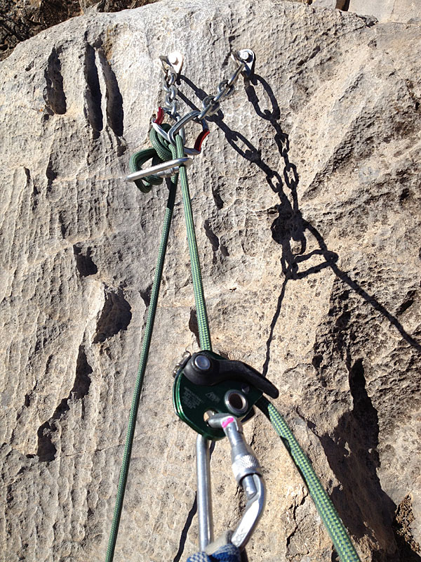 Tech Tip Rappelling with a GriGri (or Cinch or what have you
