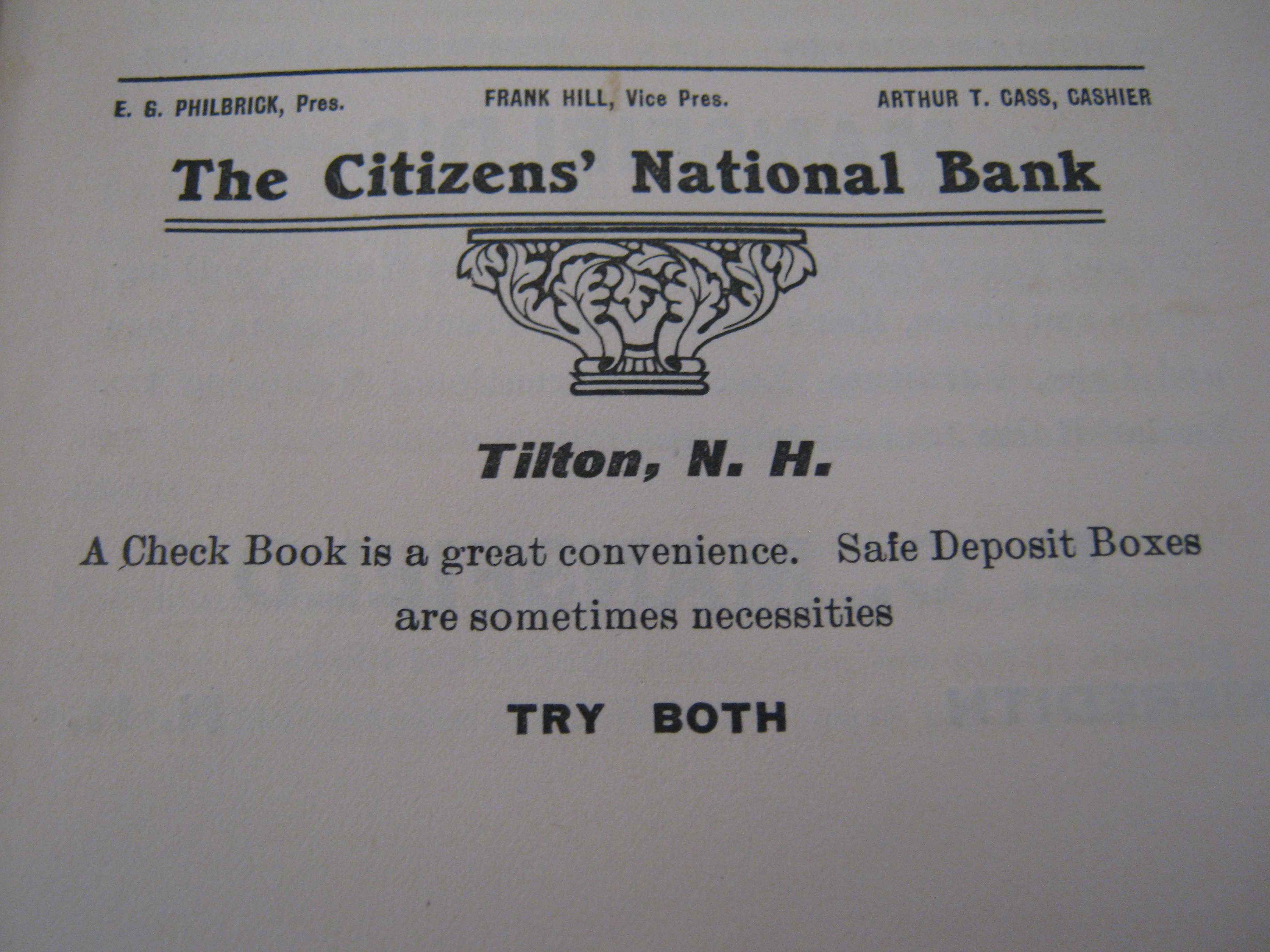 Treasures from the New Hampshire Room Sanbornton Public Library