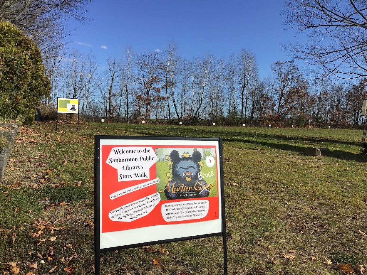 NH StoryWalk ® Map Sanbornton Public Library