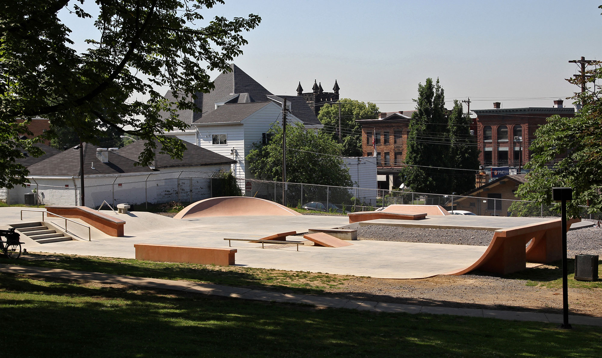 Bayne Park Skate Plaza Spohn Ranch