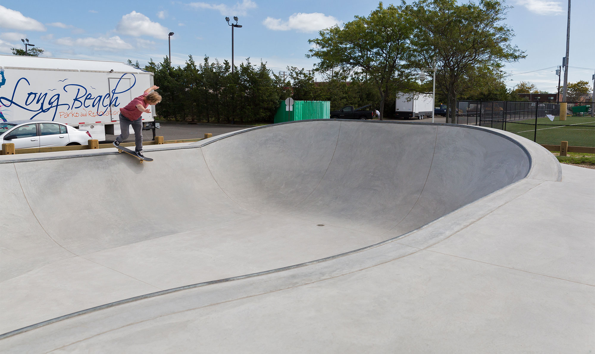 Long Beach New York Skatepark Spohn Ranch