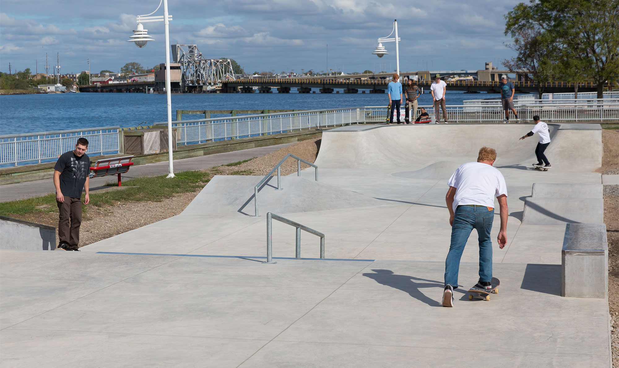 Long Beach New York Skatepark Spohn Ranch
