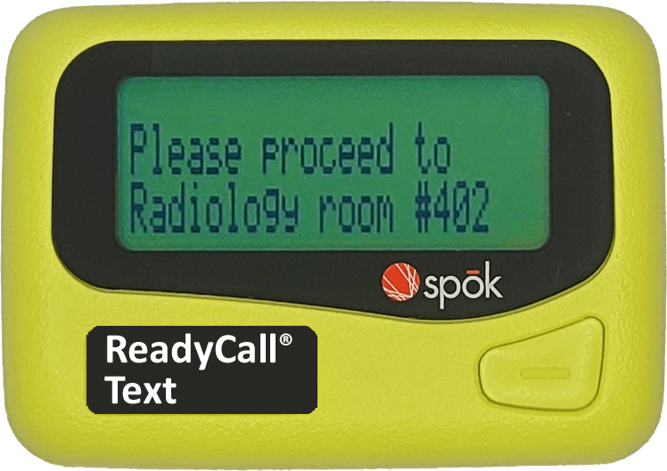 ReadyCall waiting area pagers Spok Inc.