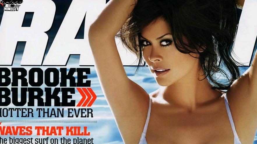 Brooke Burke's Bikini Shots In Ralph Magazine Sponkit Celebrity Blog