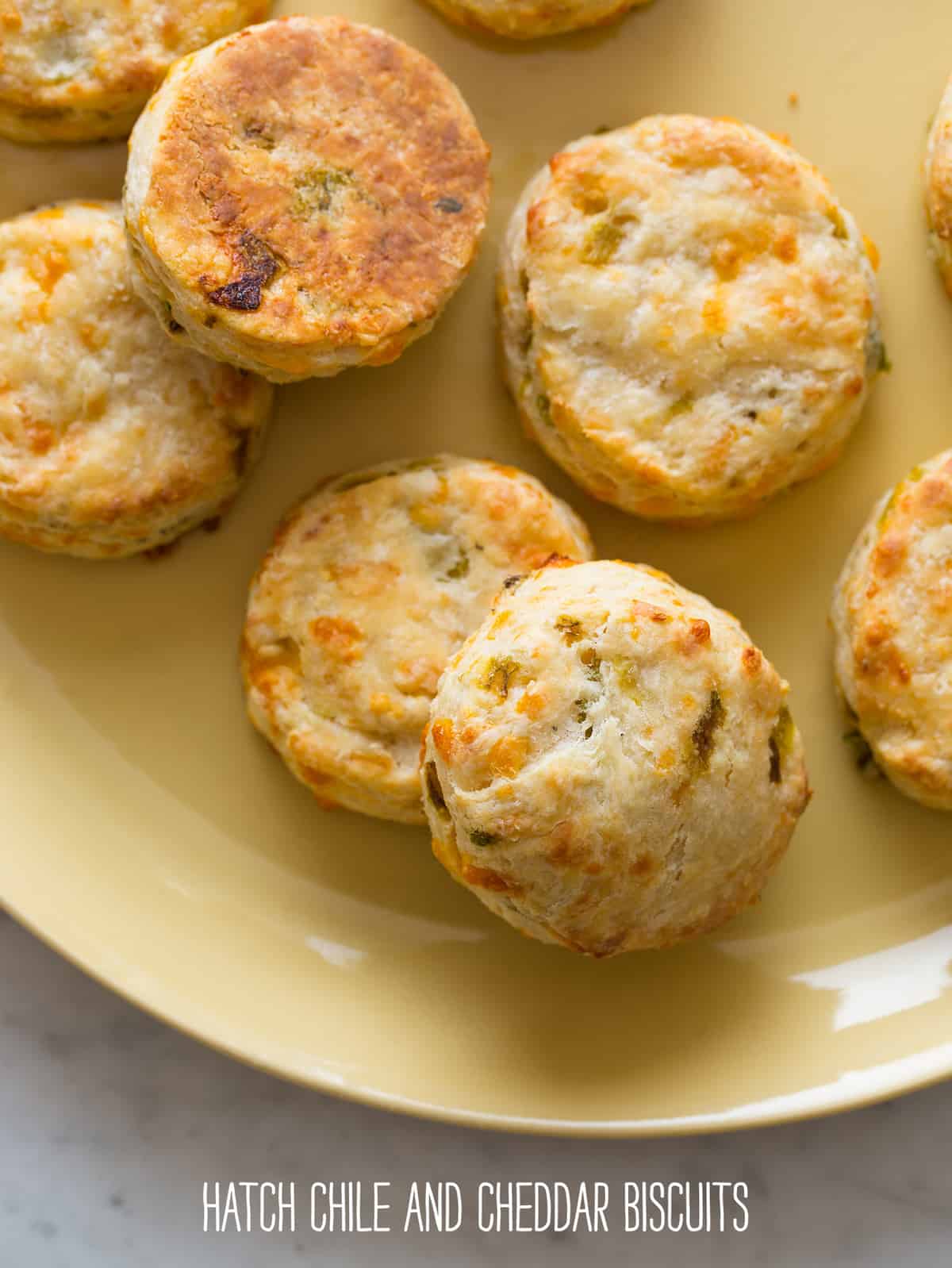 Hatch Chile and Cheddar Biscuits Spoon Fork Bacon