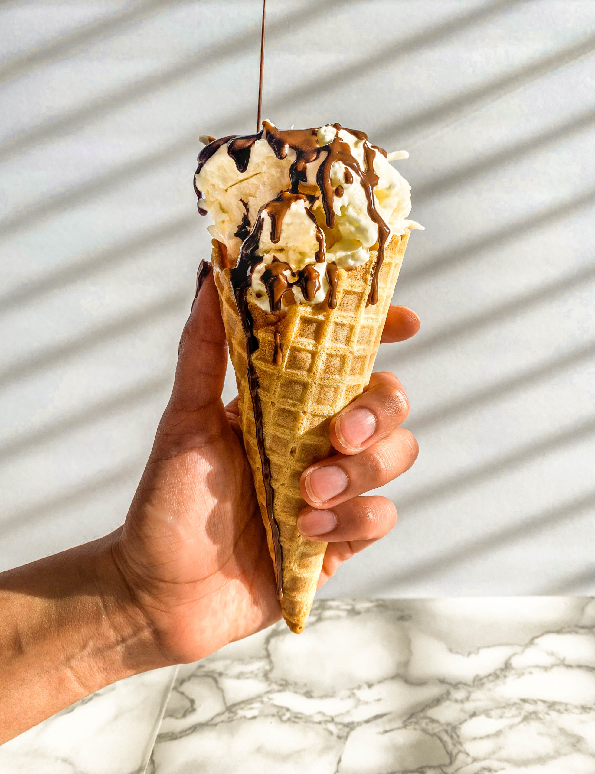 Mason Jar Coconut Ice Cream Spoonful of Something