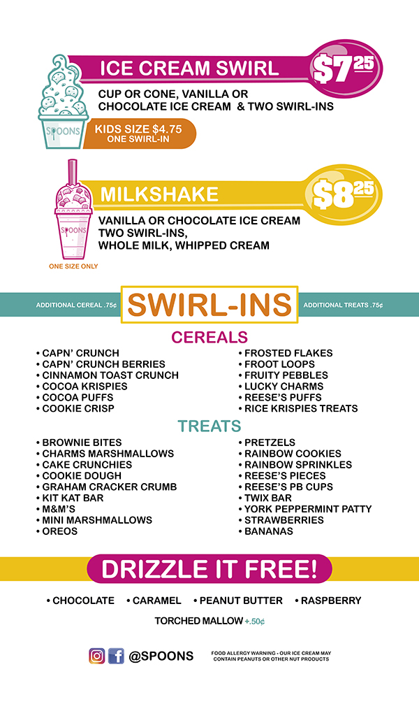 Spoons Ice Cream & Cereal Bar Seaford New York