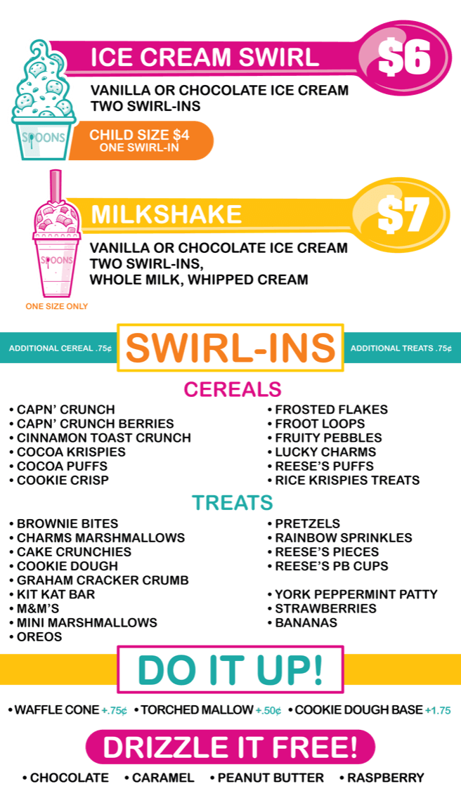 Spoons Ice Cream & Cereal Bar Seaford New York