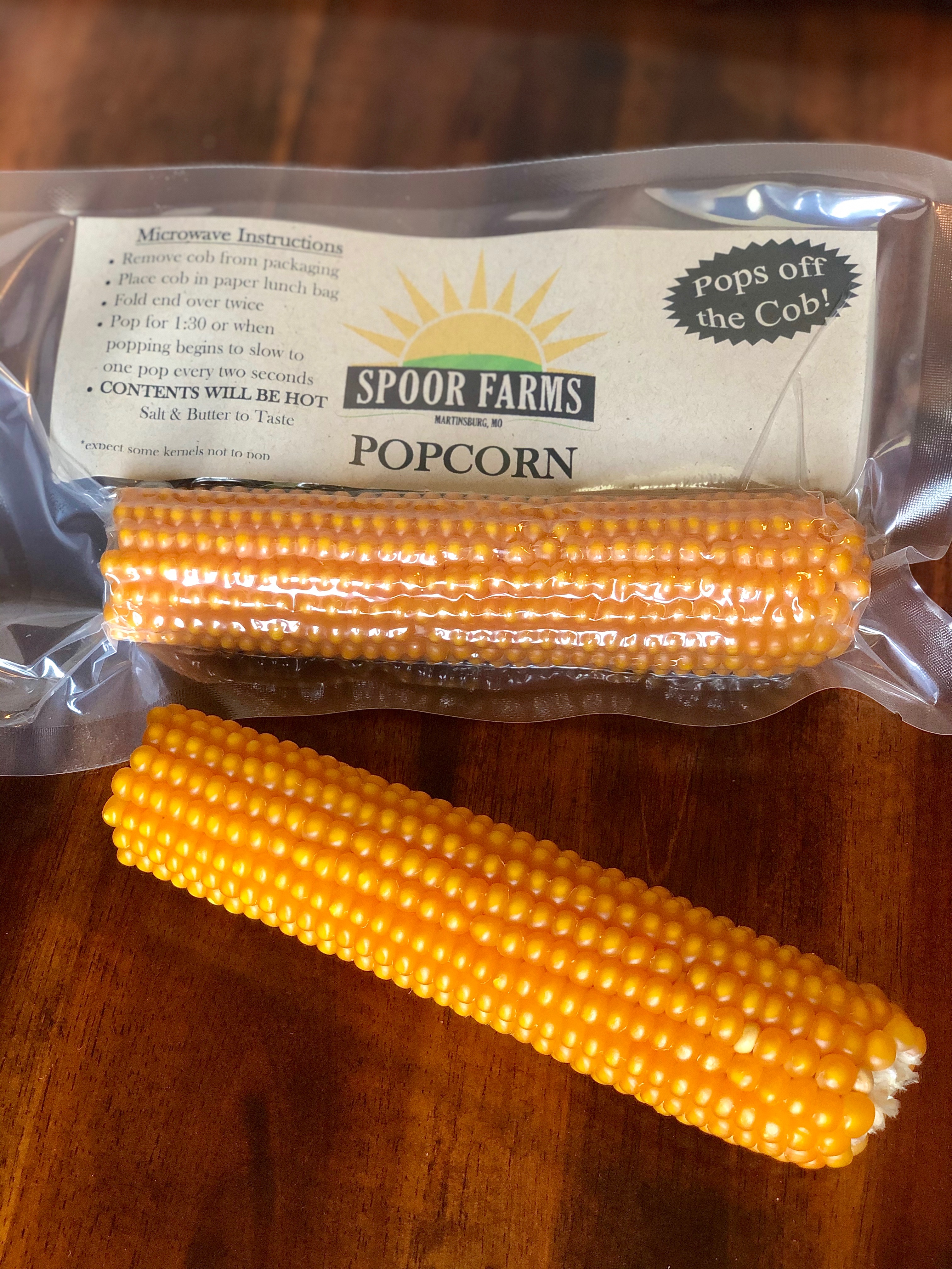 Big Ear Of Corn Popcorn