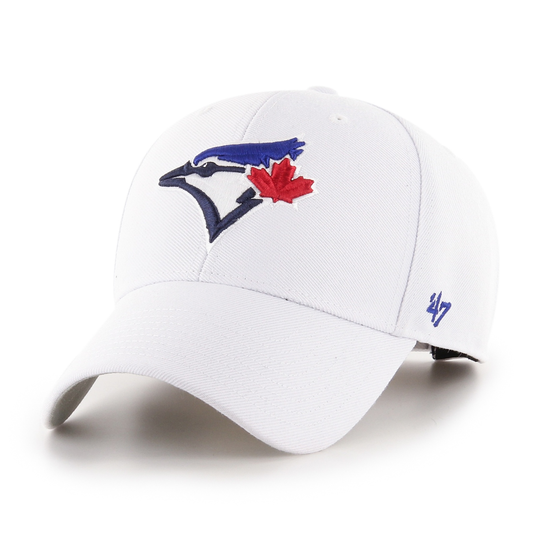 Toronto Blue Jays MLB '47 MVP Hat White Adjustable SportBuff