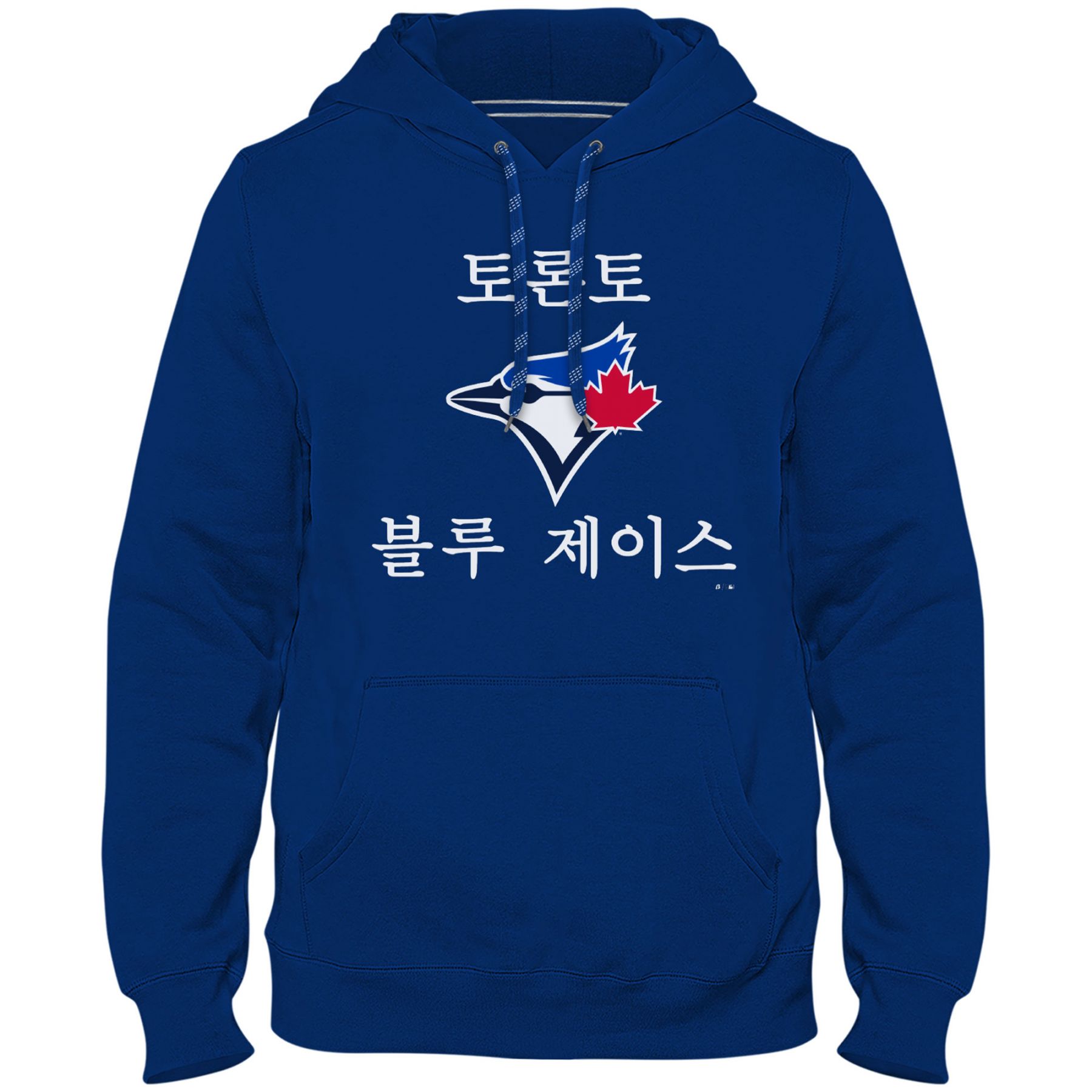 Toronto Blue Jays MLB Korean Print Hoodie Royal SportBuff