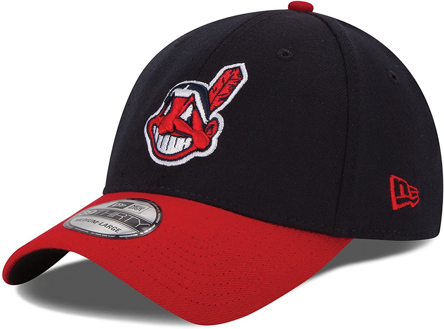 Cleveland Indians MLB Team Classic 39THIRTY Cap SportBuff