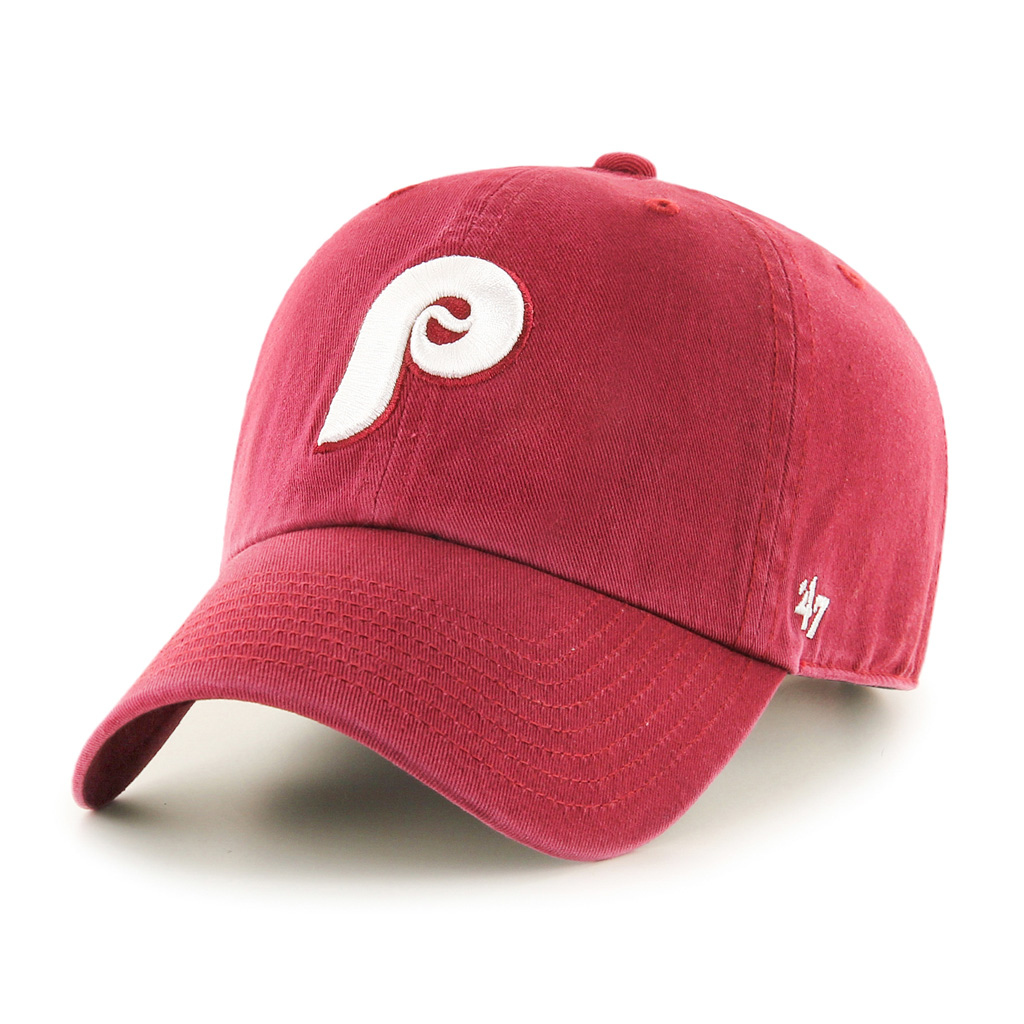 Philadelphia Phillies MLB '47 Cooperstown Clean Up Hat Burgundy