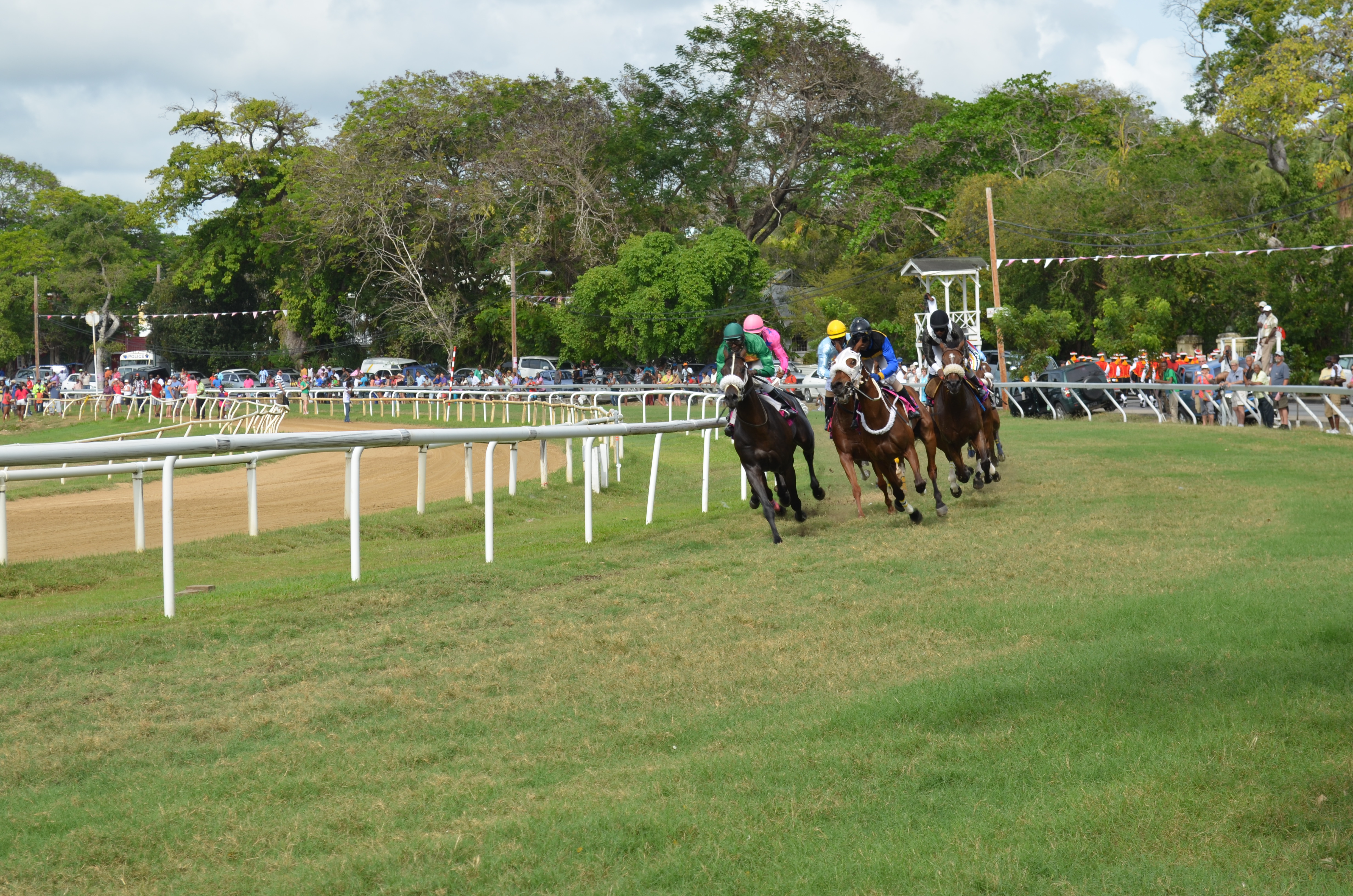 Horse Racing at the Garrison Horse Racing at Sporting Barbados