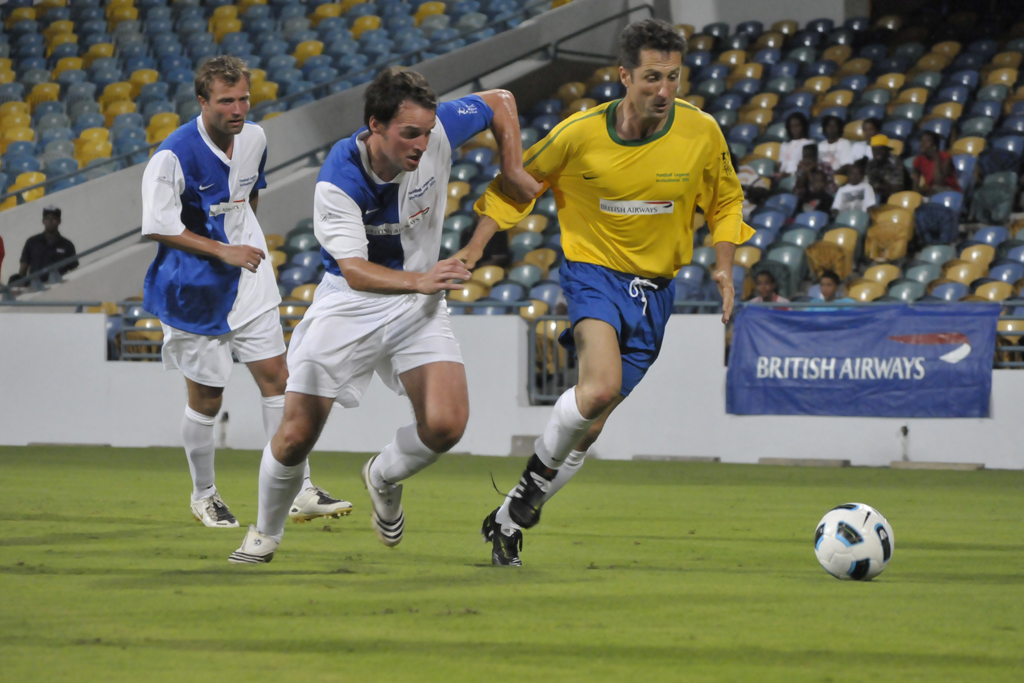 British Airways Football Legends Tournament Football at Sporting Barbados