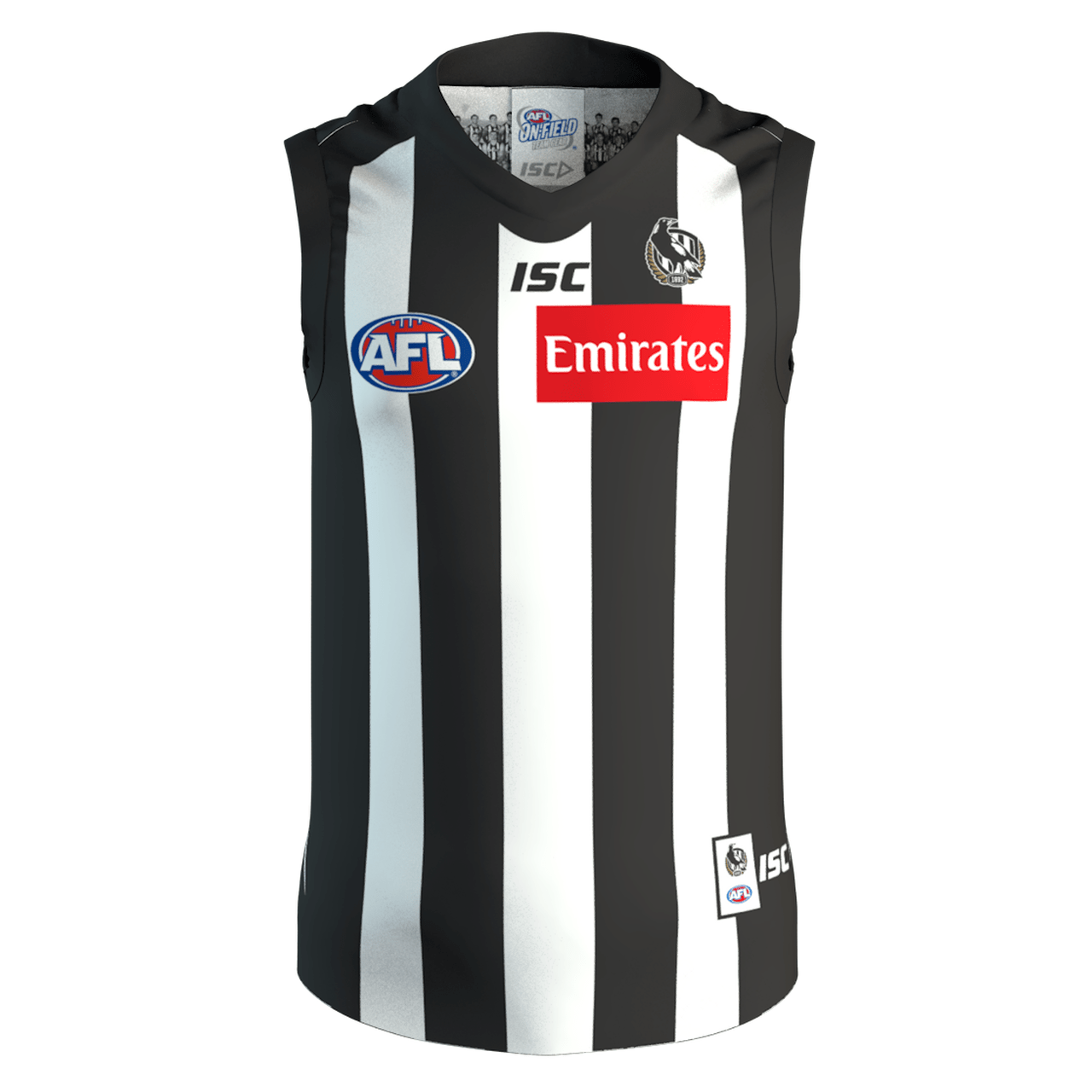 Collingwood Magpies AFL ISC Mens Home Guernsey