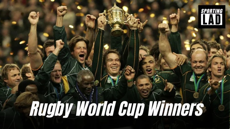Unveiling the Legends Rugby World Cup Winners Throughout History